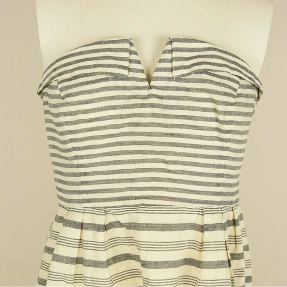 Anthropologie Maeve Changing Stripes Dress size 8P - Picture 4 of 9